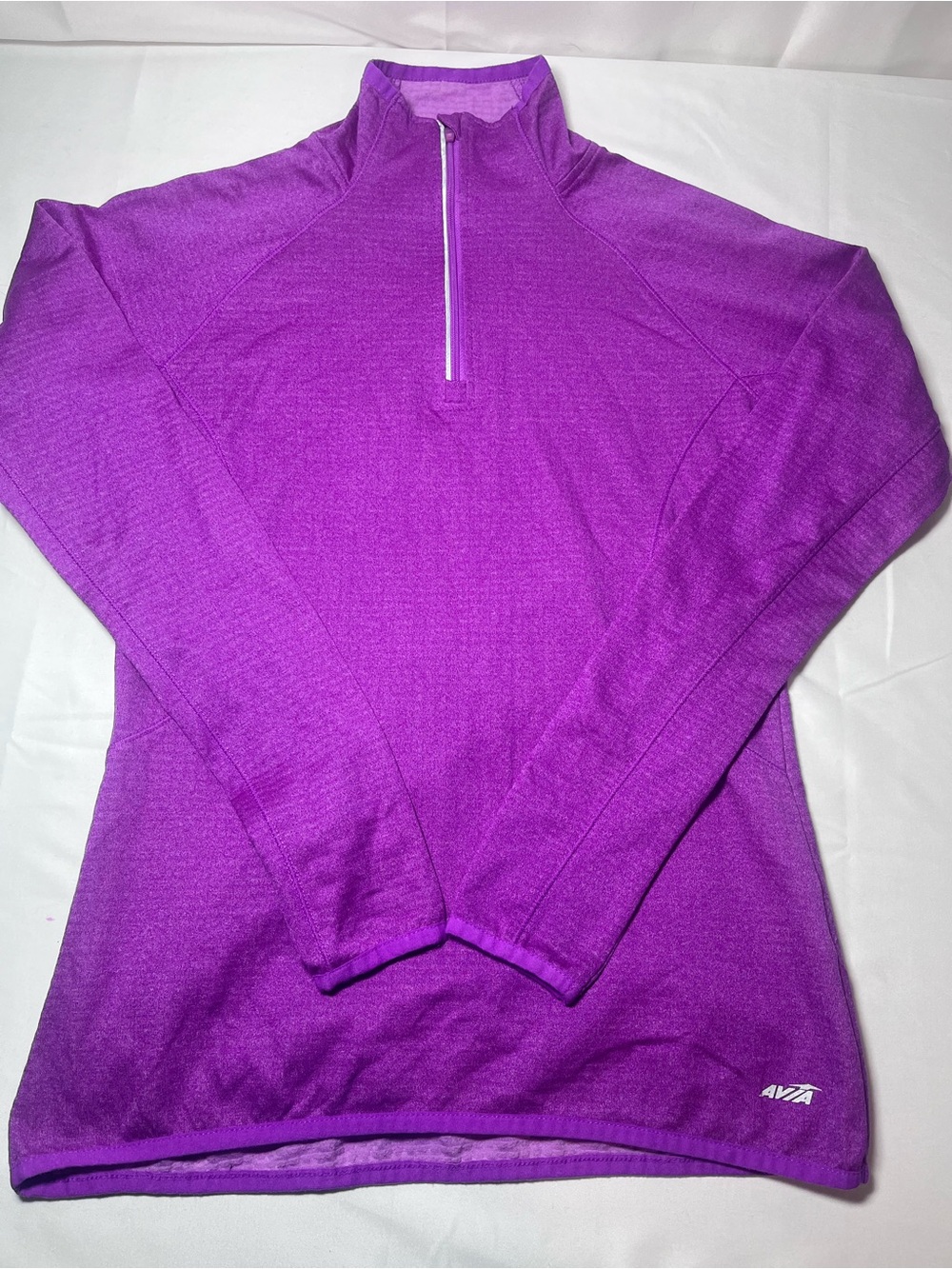 Avia Purple Half-Zip Athletic Pullover